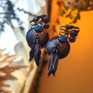 Turquoise Navajo earrings